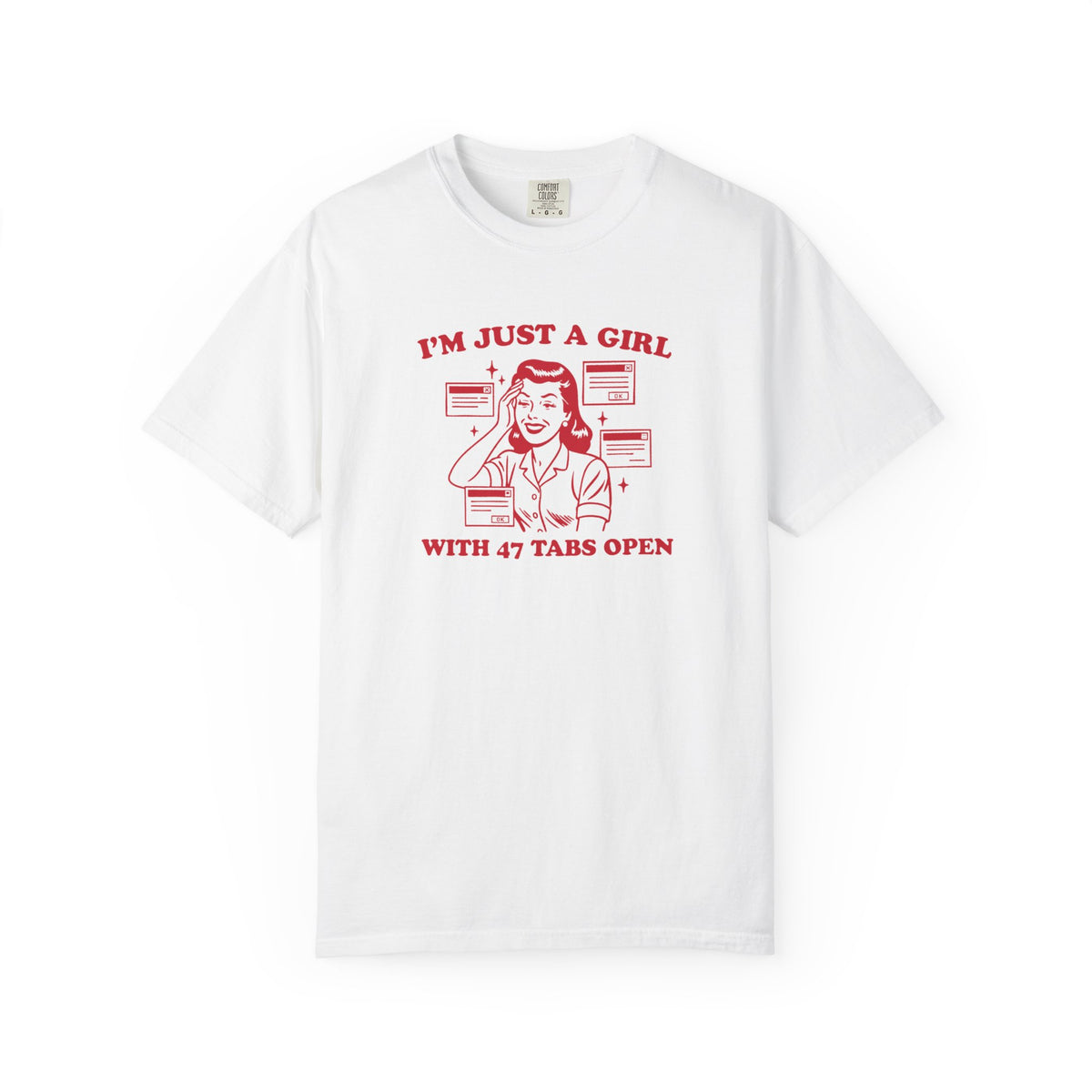 47 Tabs Open Comfort Colors T-shirt