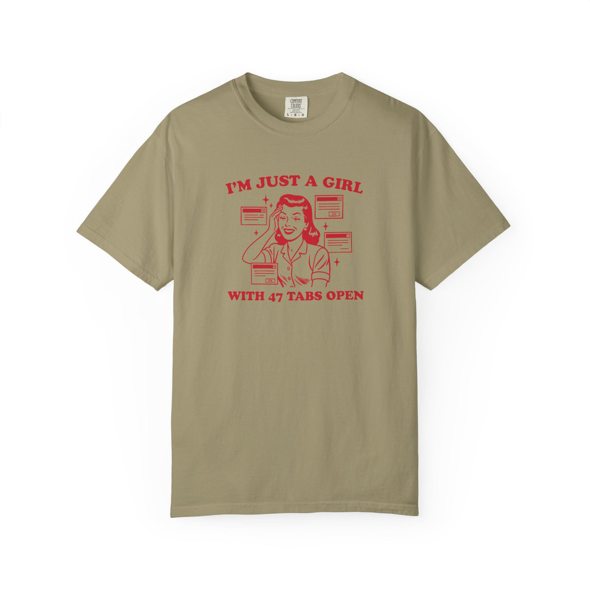 47 Tabs Open Comfort Colors T-shirt