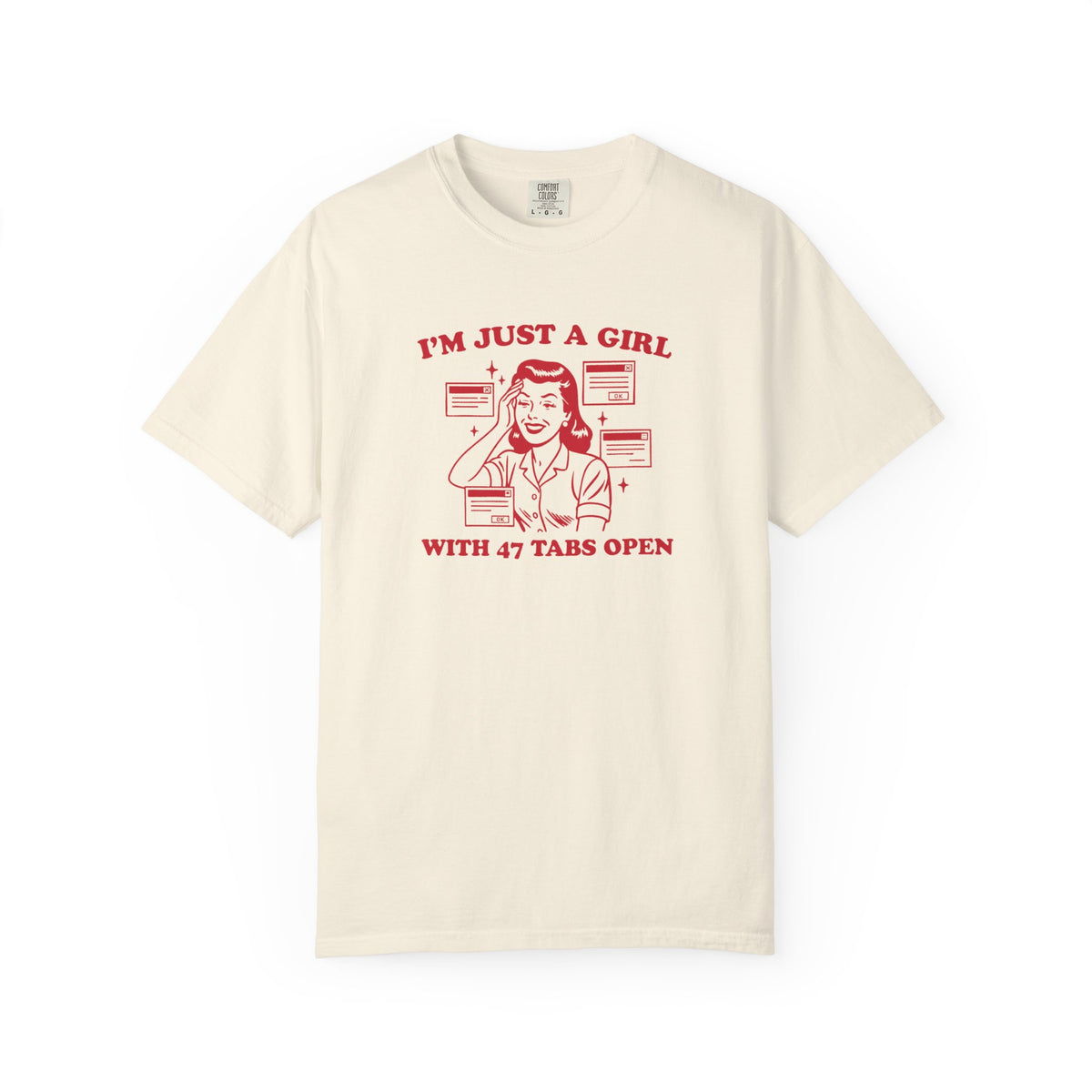 47 Tabs Open Comfort Colors T-shirt