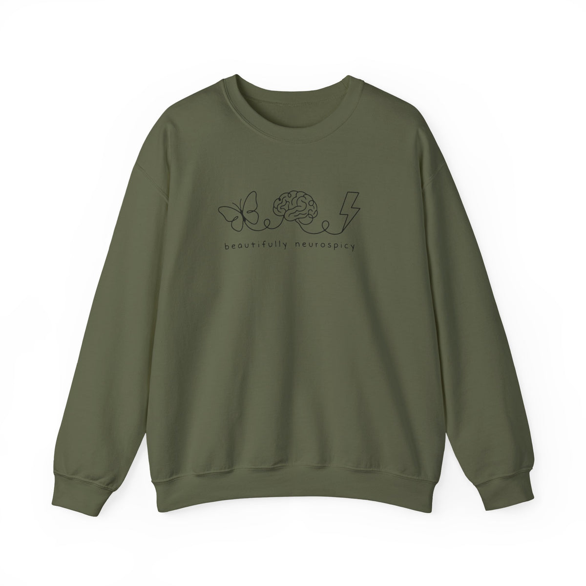 Beautifully Neurodiverse Crewneck Sweatshirt