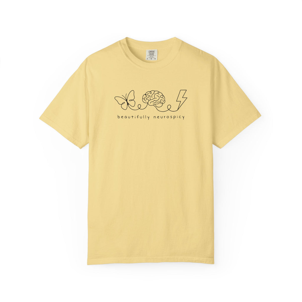 Beautifully Neurodiverse Comfort Colors T-shirt