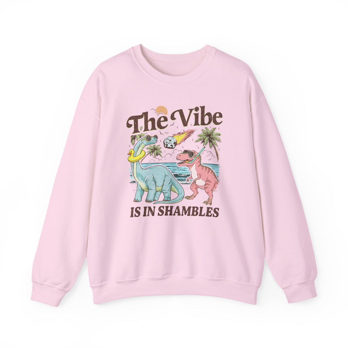The Vibes Are In Shambles Crewneck Sweatshirt