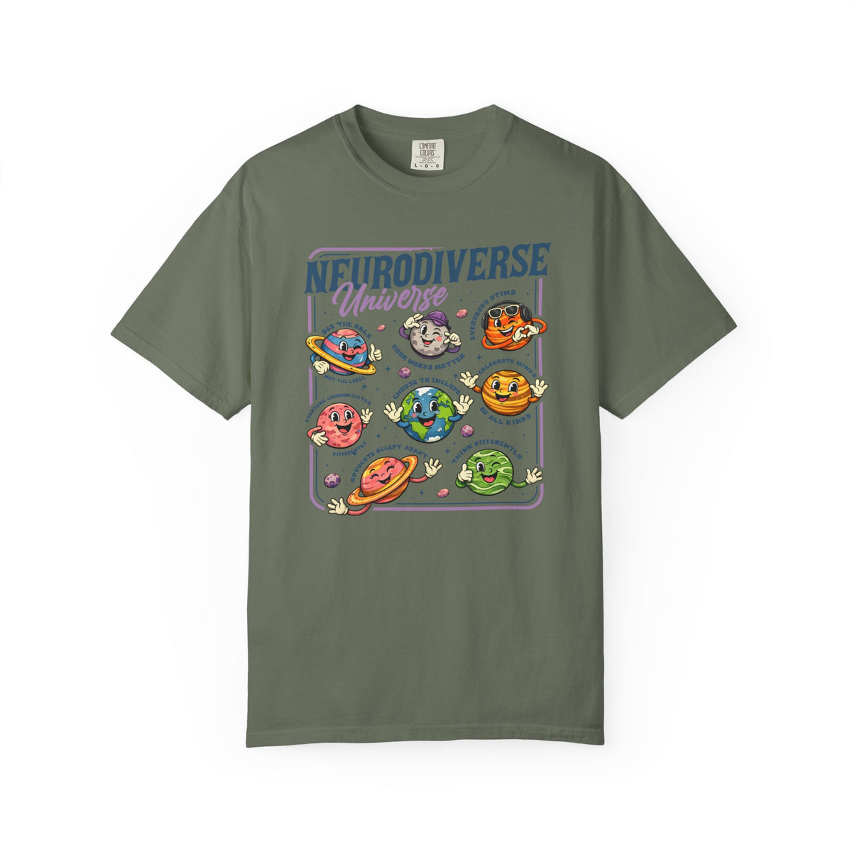 Neurodiverse Comfort Colors T-shirt