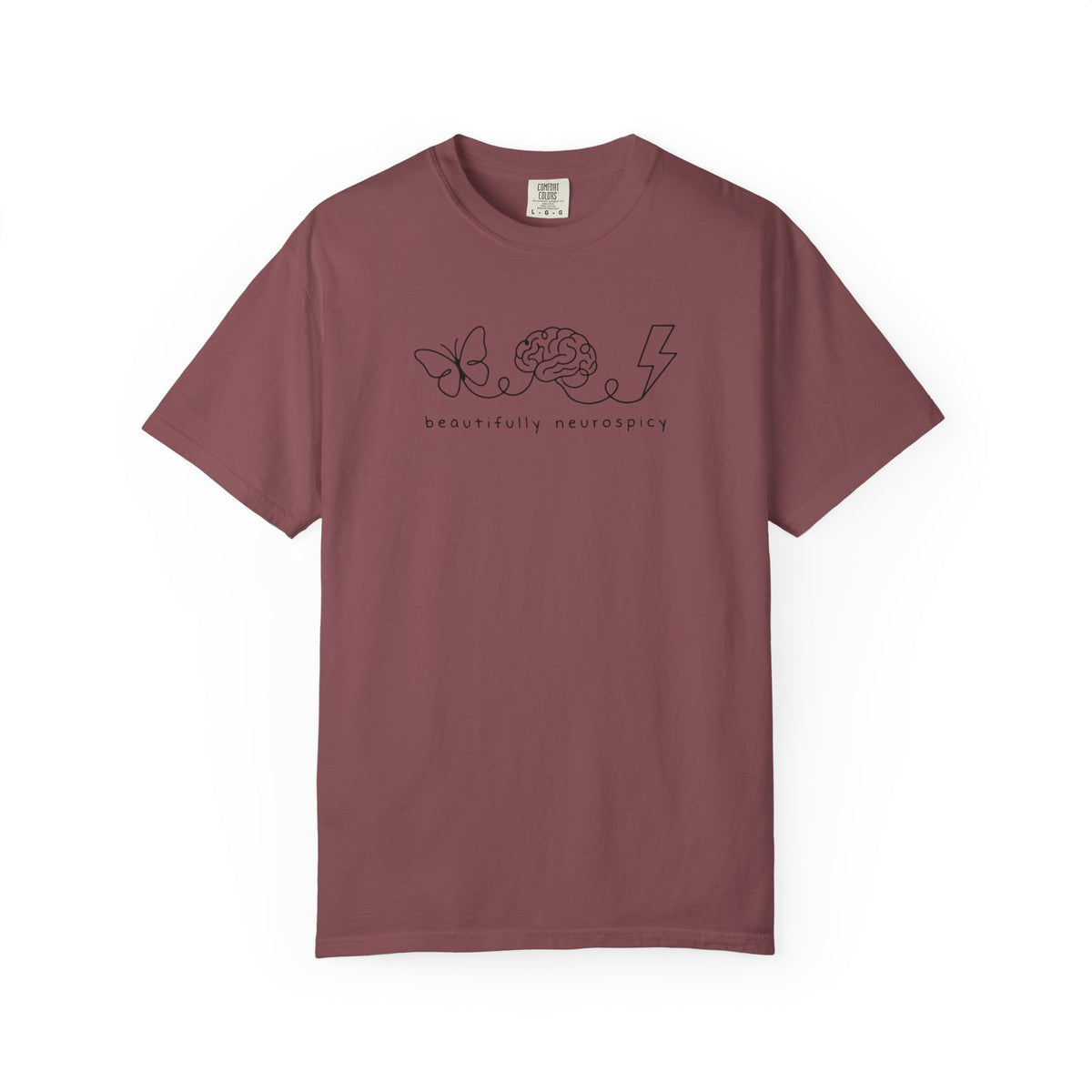 Beautifully Neurodiverse Comfort Colors T-shirt