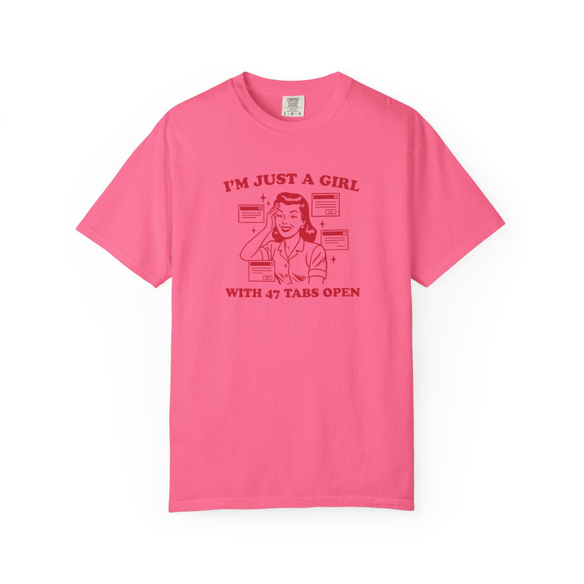 47 Tabs Open Comfort Colors T-shirt
