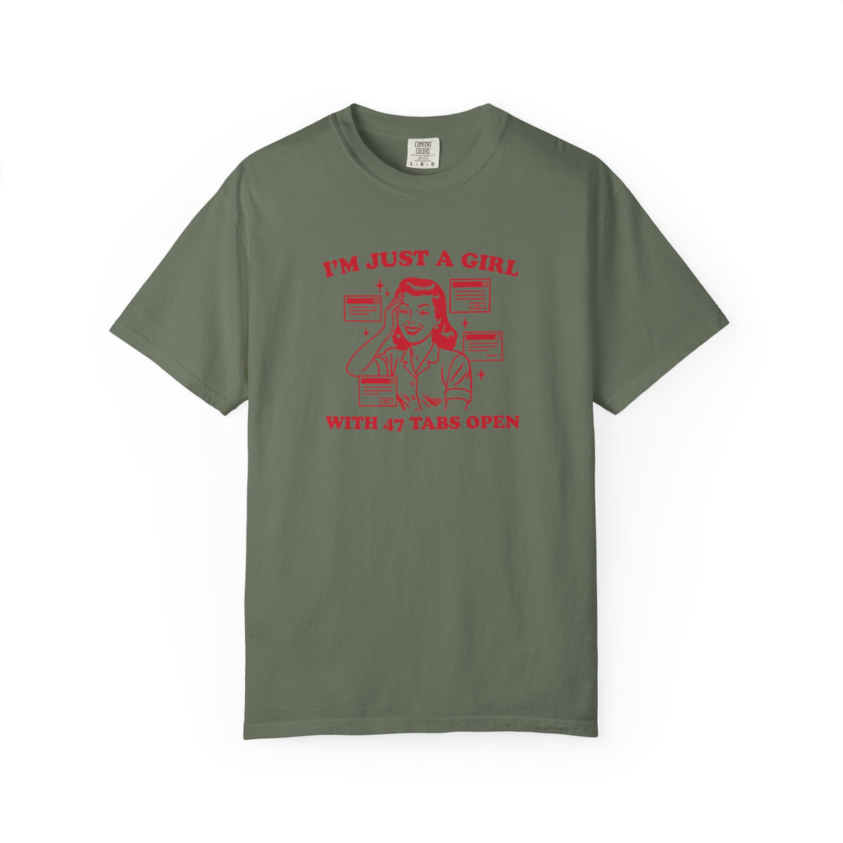 47 Tabs Open Comfort Colors T-shirt