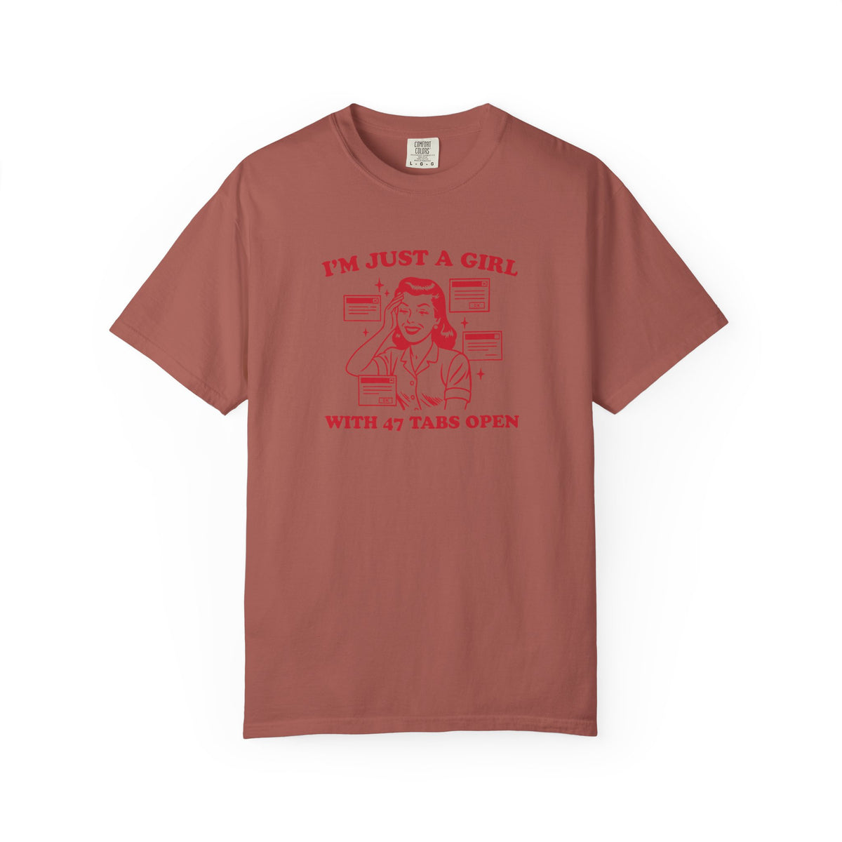 47 Tabs Open Comfort Colors T-shirt