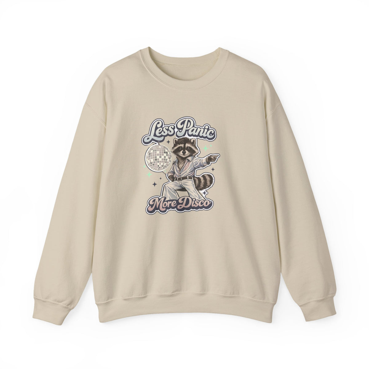 Less Panic More Disco Crewneck Sweatshirt