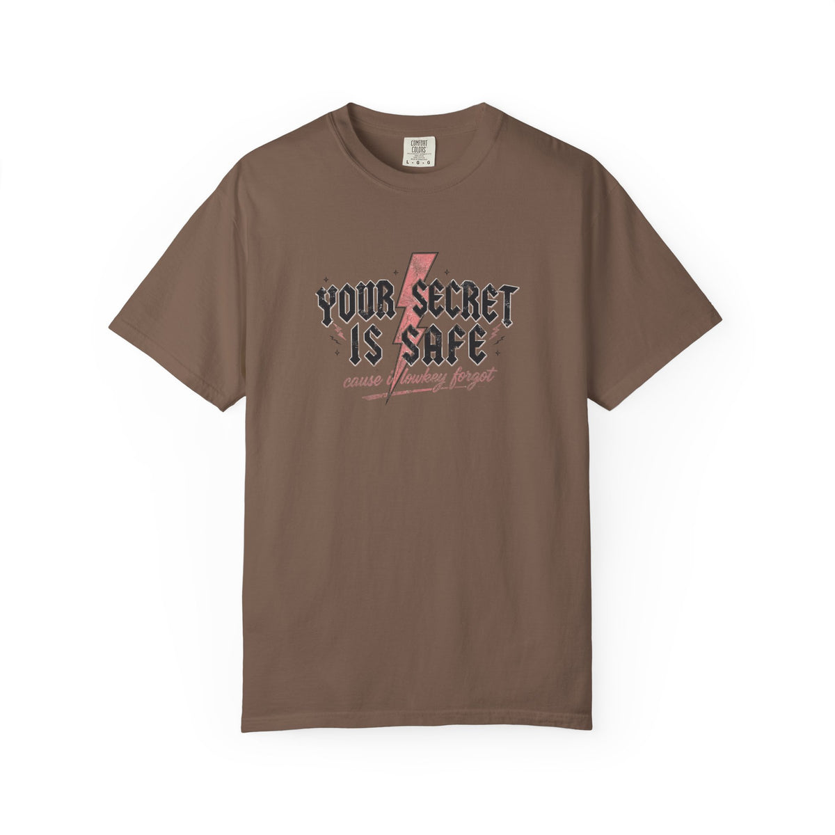Your Secret Is Safe (cause i lowkey forgot) Comfort Colors T-shirt
