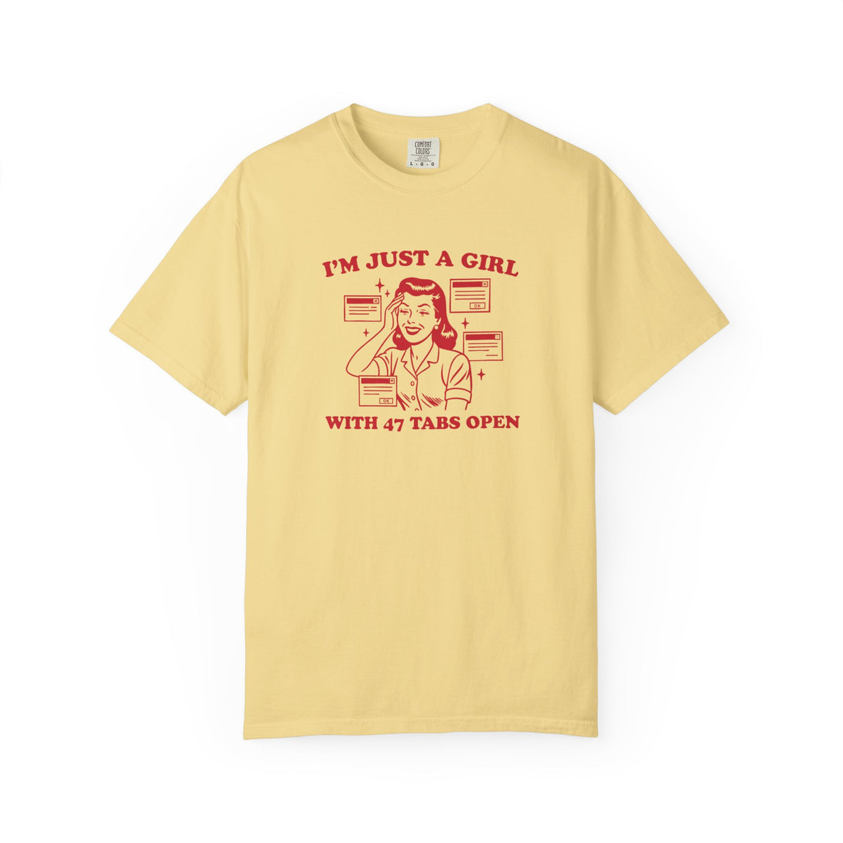 47 Tabs Open Comfort Colors T-shirt
