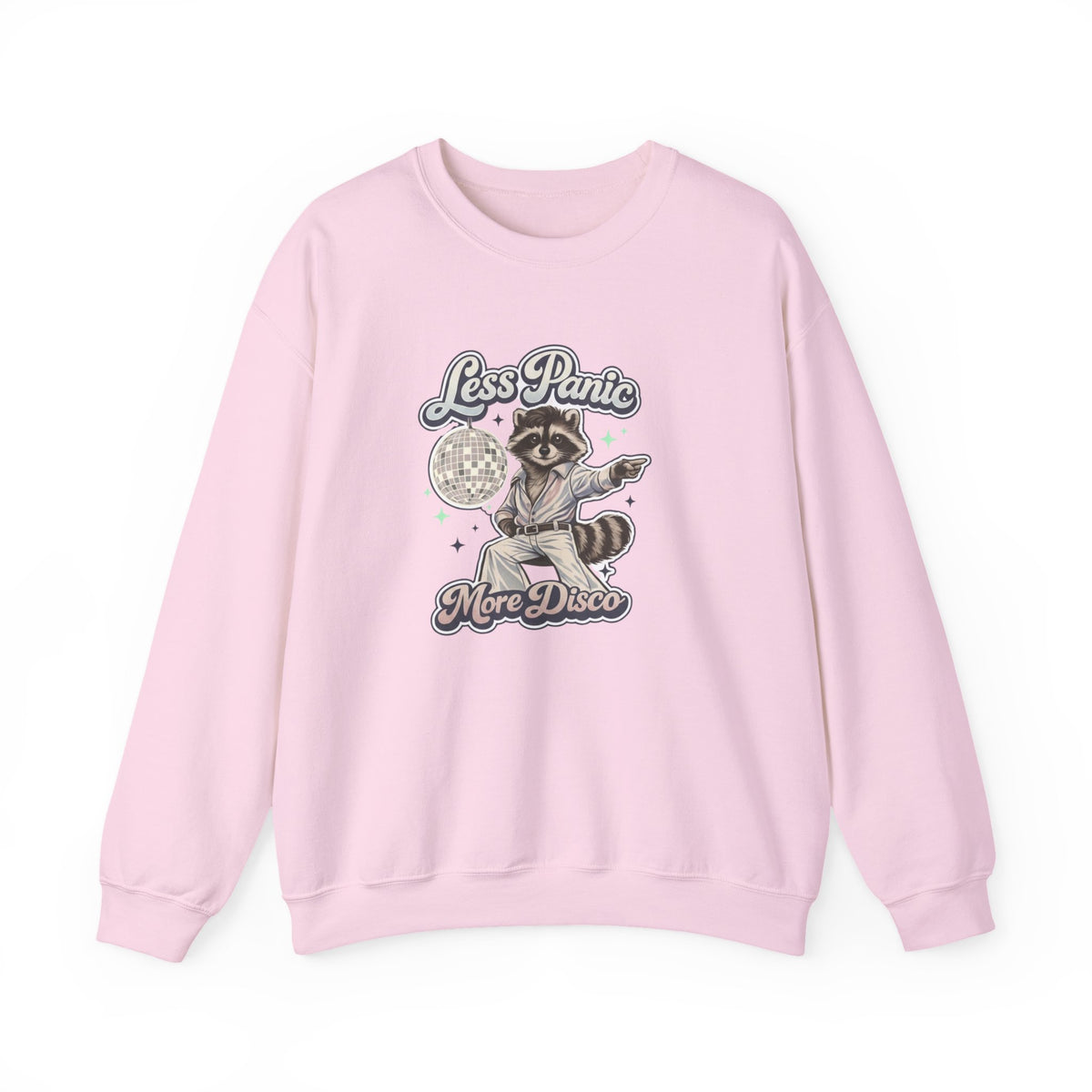 Less Panic More Disco Crewneck Sweatshirt