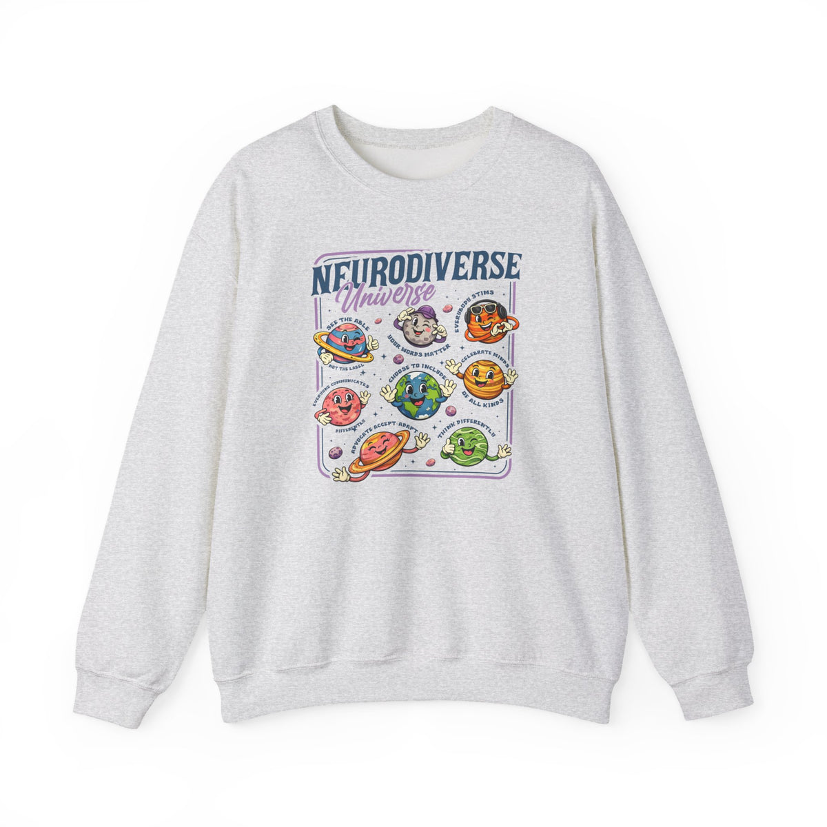 Neurodiverse Universe Crewneck Sweatshirt