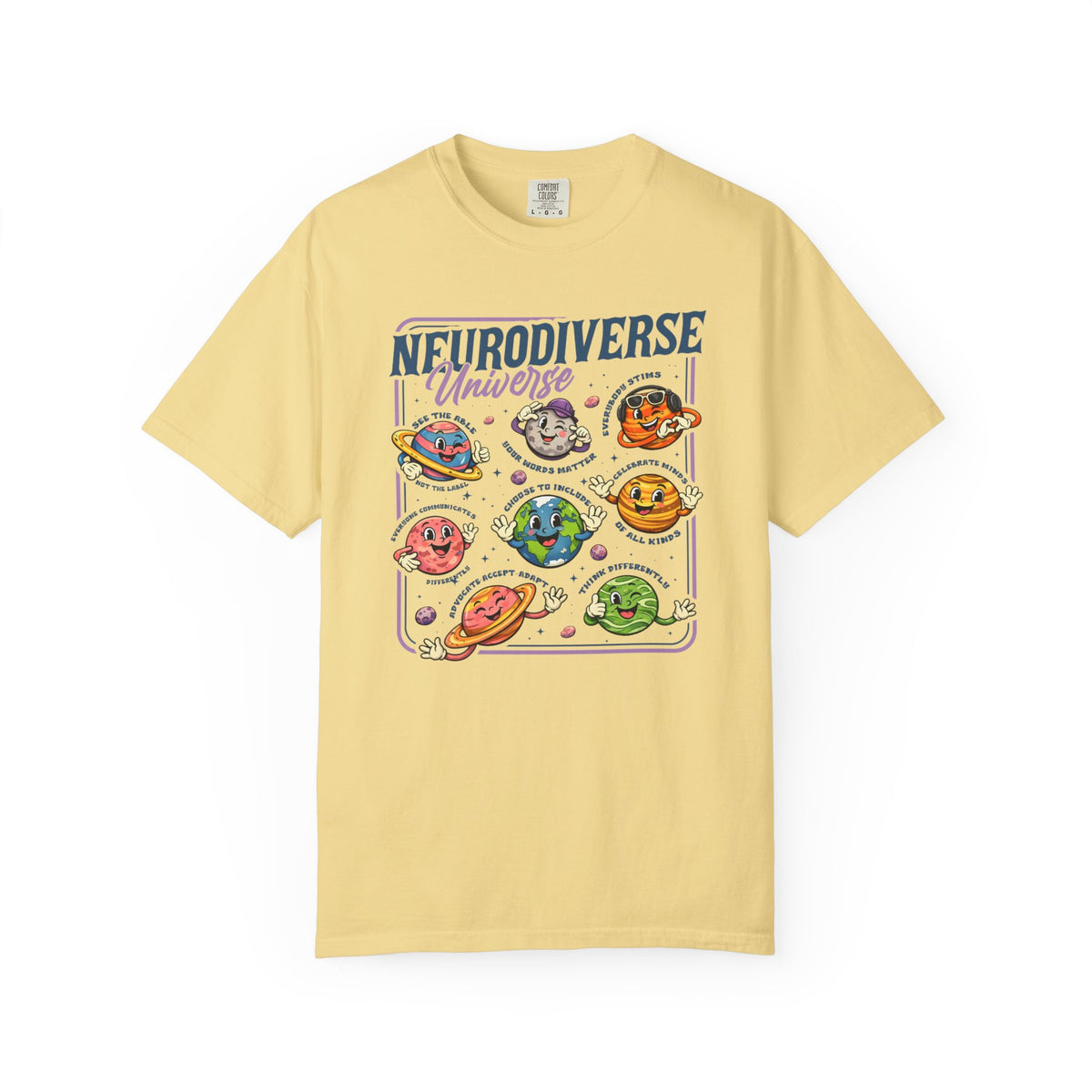 Neurodiverse Comfort Colors T-shirt
