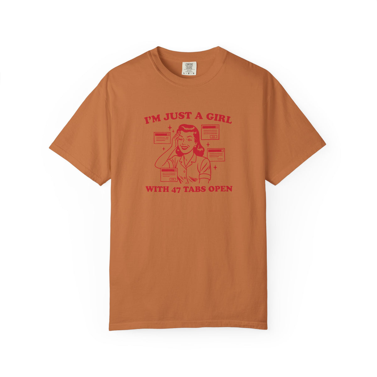 47 Tabs Open Comfort Colors T-shirt
