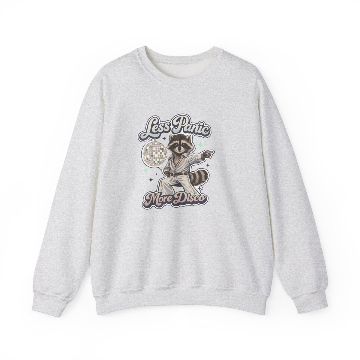 Less Panic More Disco Crewneck Sweatshirt