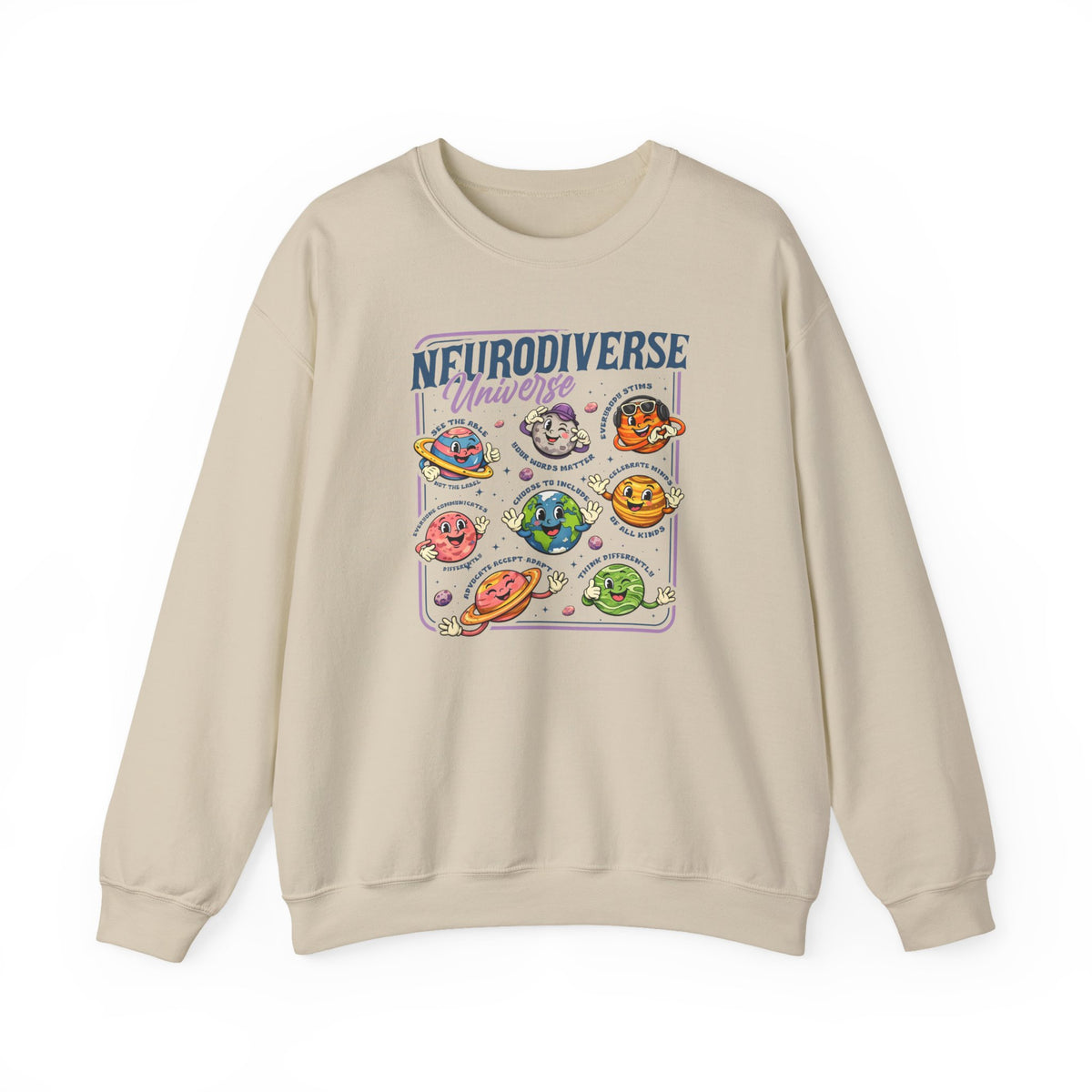Neurodiverse Universe Crewneck Sweatshirt