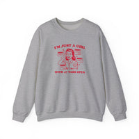 47 Tabs Open Crewneck Sweatshirt