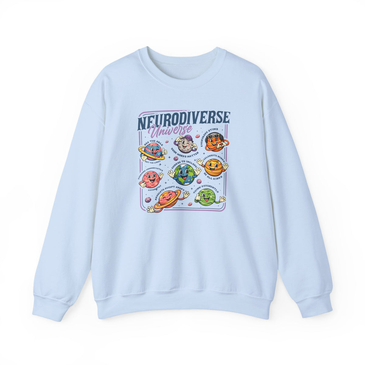 Neurodiverse Universe Crewneck Sweatshirt