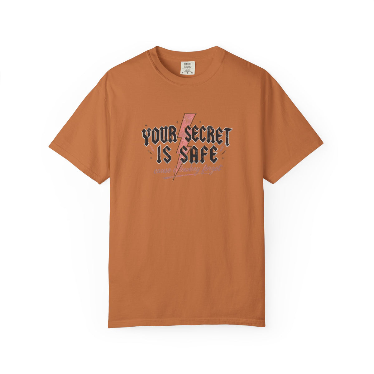 Your Secret Is Safe (cause i lowkey forgot) Comfort Colors T-shirt