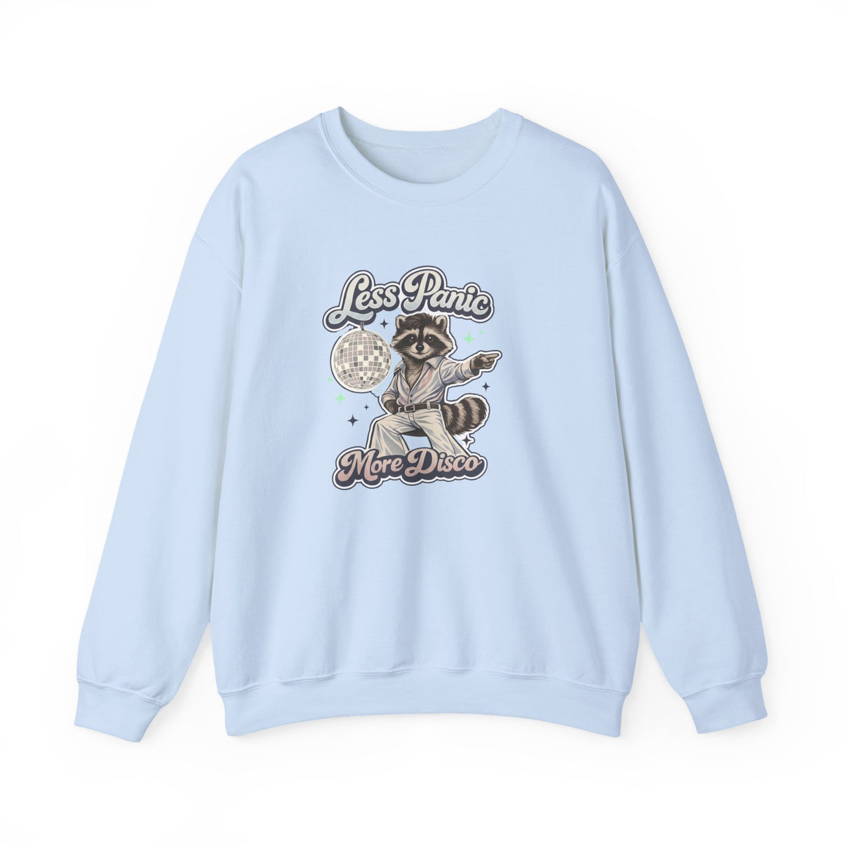 Less Panic More Disco Crewneck Sweatshirt