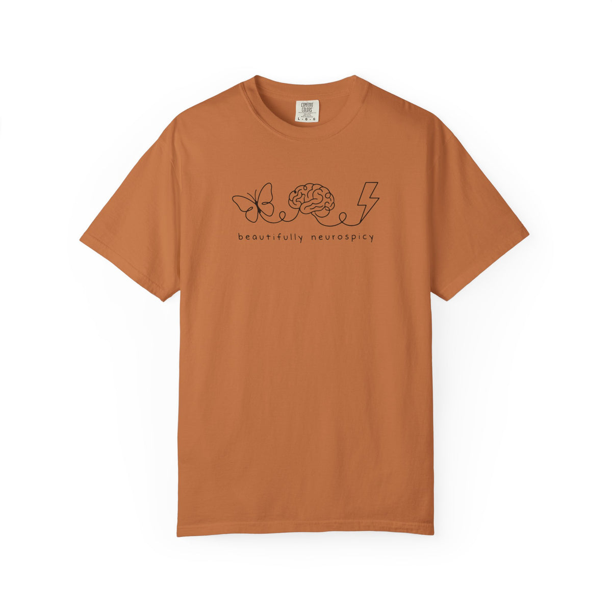 Beautifully Neurodiverse Comfort Colors T-shirt