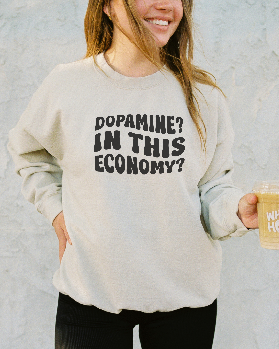 Dopamine In This Economy Crewneck Sweatshirt