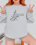 Currently On A Side Quest (Brought to you by ADHD) Crewneck Sweatshirt