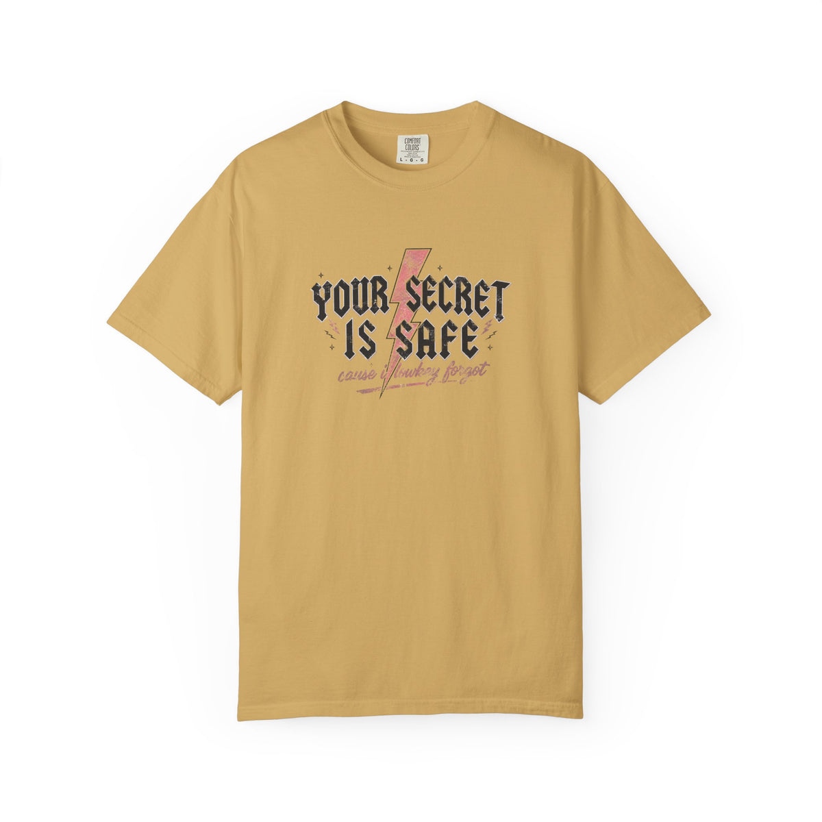 Your Secret Is Safe (cause i lowkey forgot) Comfort Colors T-shirt
