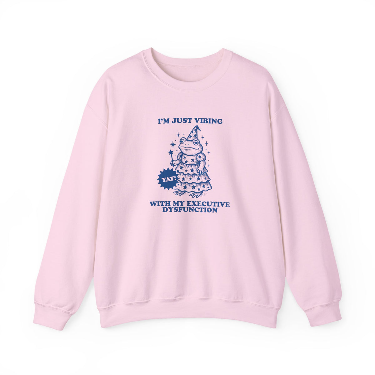 Executive Dysfunction Vibes Crewneck Sweatshirt
