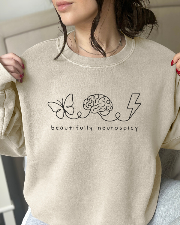 Beautifully Neurodiverse Crewneck Sweatshirt
