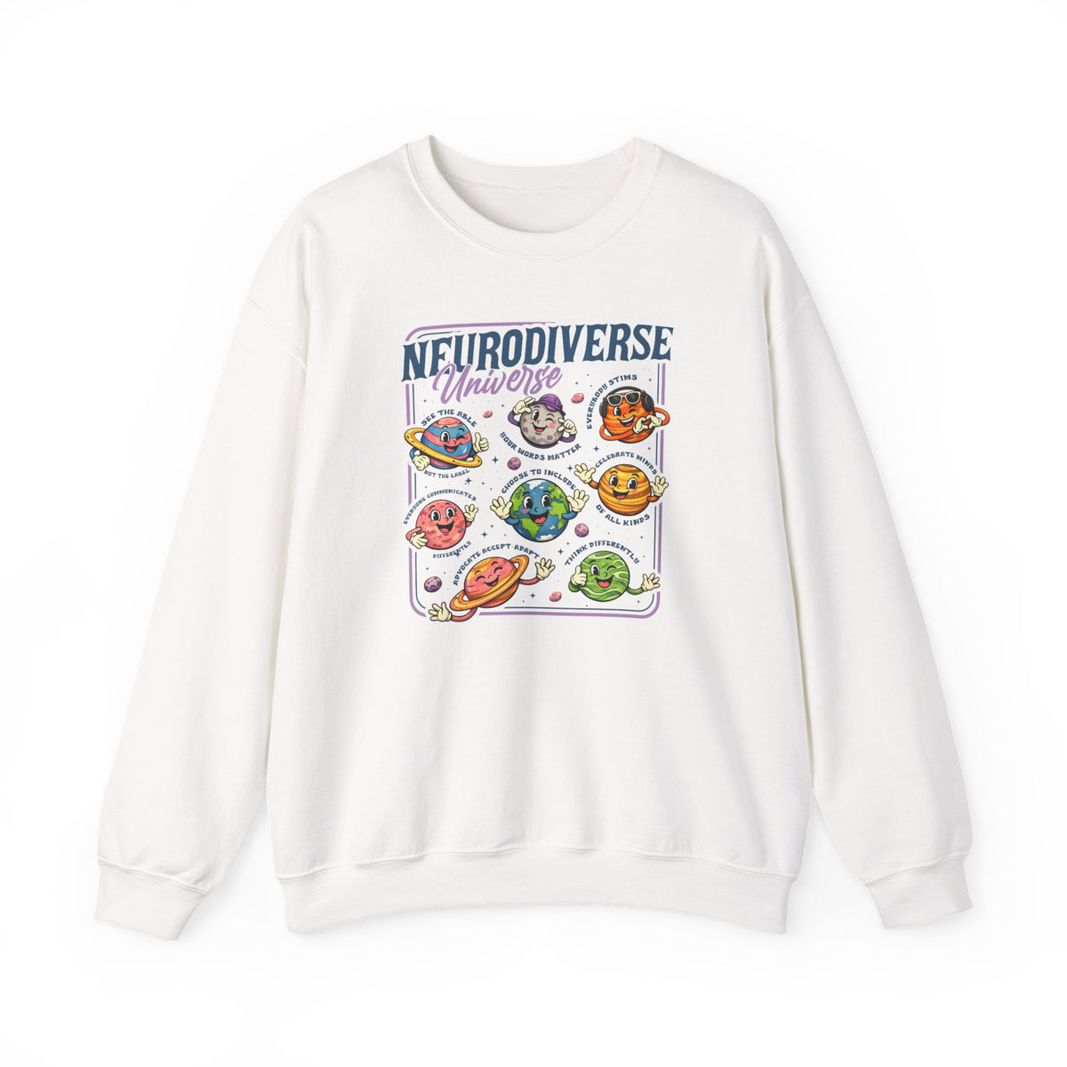 Neurodiverse Universe Crewneck Sweatshirt