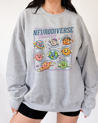 Neurodiverse Universe Crewneck Sweatshirt